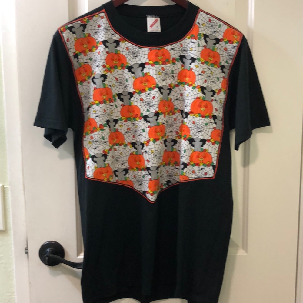 JERZEES Vintage Halloween Tee, Sz L